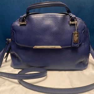 Coach Madison Leather Small Georgie - Lacquer Blue